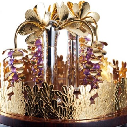 Finials de la Torá- lila