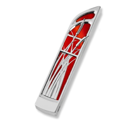 Mezuza de flores acuaticas – Junco