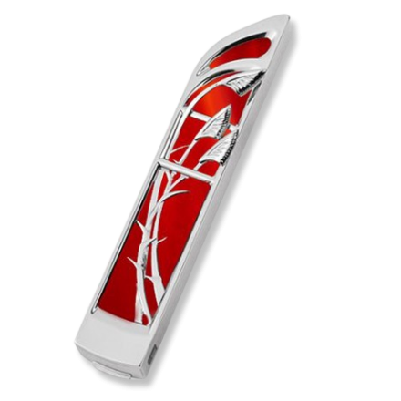 Mezuza flores acuaticas -Cipero