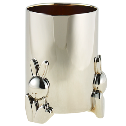 Copa Conejo de kidush para bebes