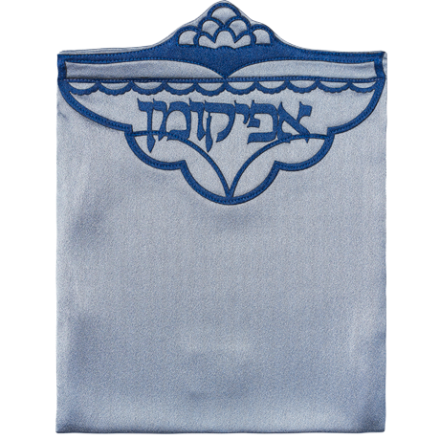 Bolsa para  Afikomán azul