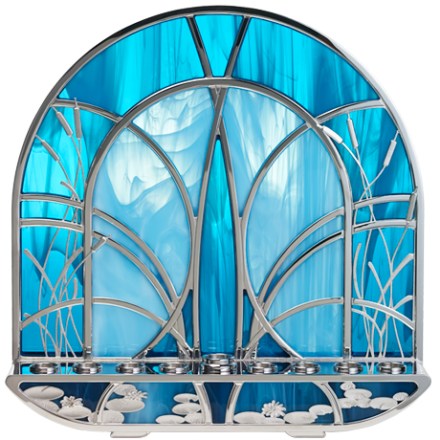 Januquia con baño de rodio